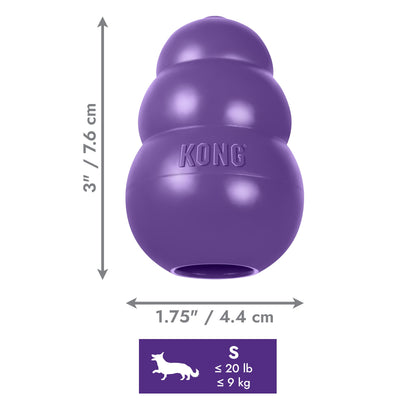 Caucho Natural Duradero, Juguete Para Perros Mayores Rellenable, Pequeño
