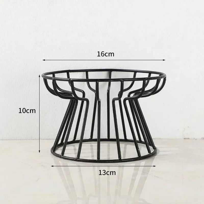 Ceramic Pet Bowl Cat Food Feeding Double Dish Stainless Steel Raised Stand Kitten Dog Water Feeder Durable Pet Accessories